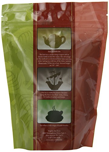 English Tea Store Loose Leaf, Pomegranate Hibiscus Flavored Green Tea thumb #1