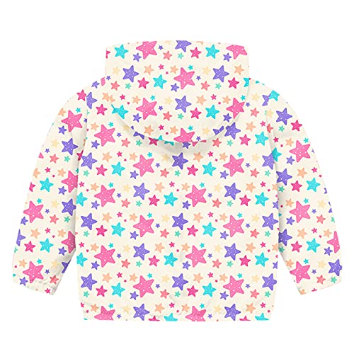 Boy Outfits Fit and Flare Comfy Girls Windproof Autumn Kids Zipper Coat Toddler Boys Print Hooded Jacket2