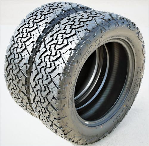 Set of 2 (TWO) Venom Power Terra Hunter X/T XT All-Terrain Mud Light Truck Radial Tires-LT285/55R20...