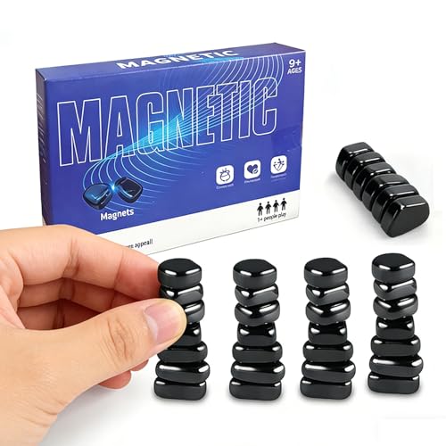 Juego de ajedrez magnético con 32 piedras y cuerda miniatura 1