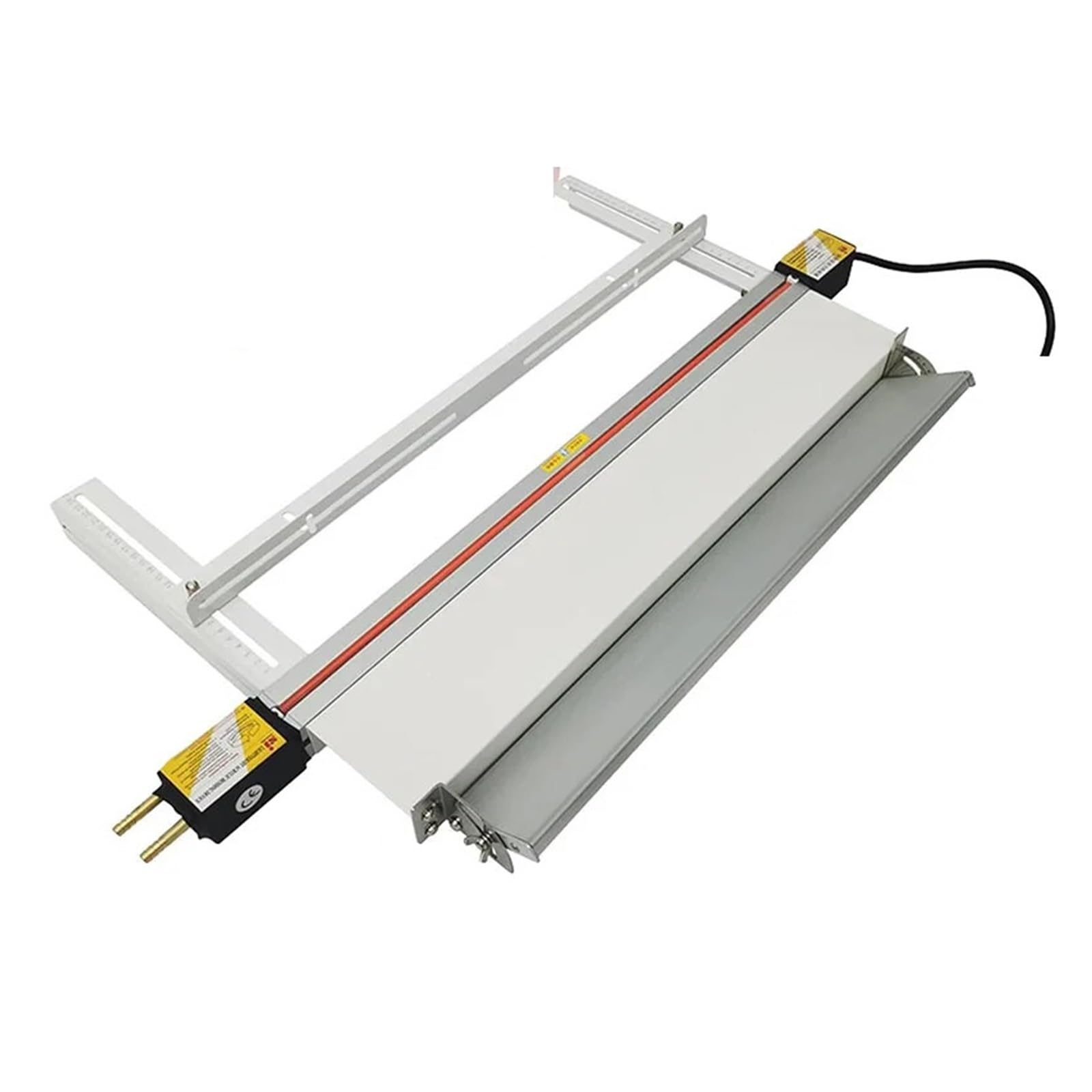 Acrylic Bending Machine, Acrylic Heat Bending Machine Aluminum Alloy Advertising PVC Plastic Bender with Angle Holder(60cm)