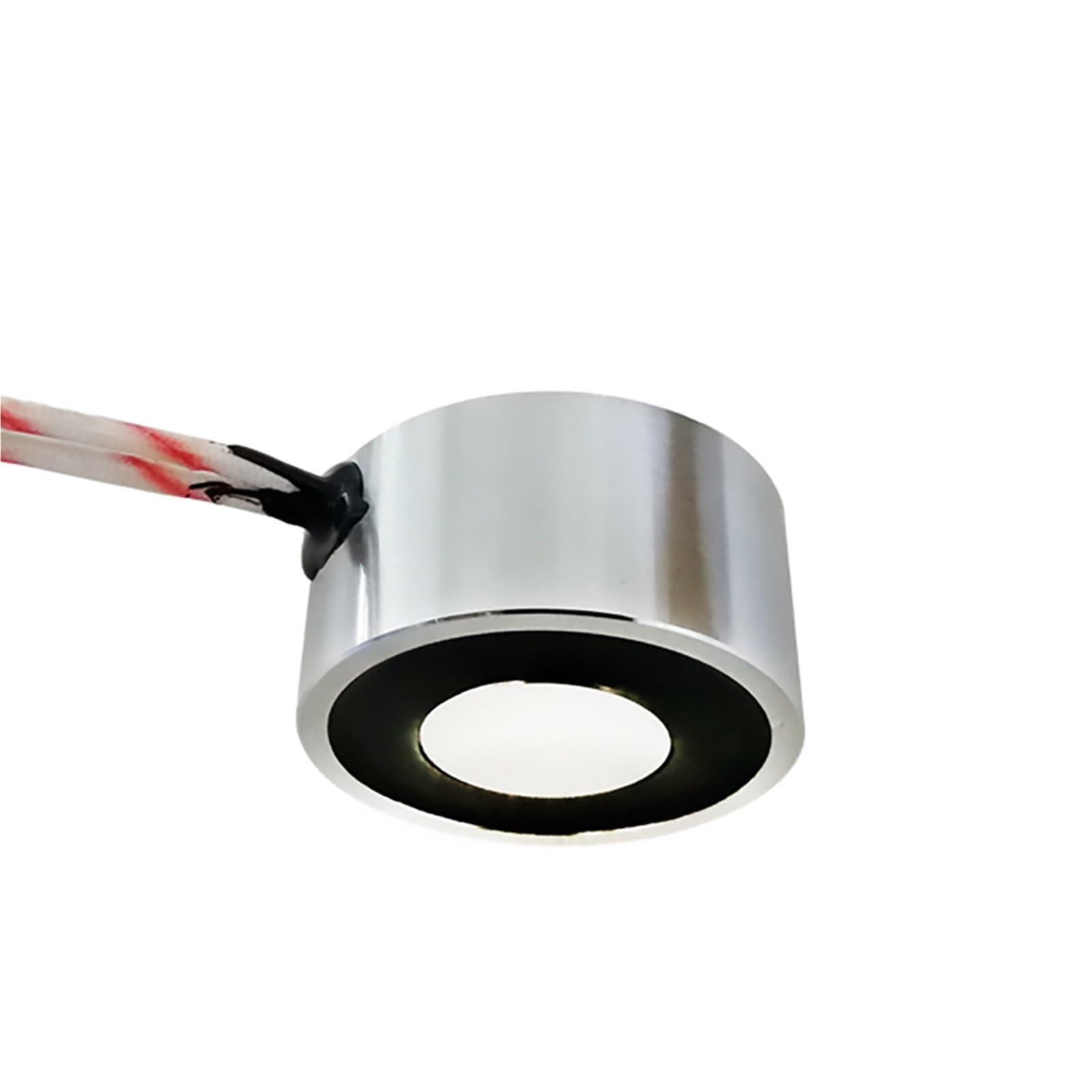 H5025 12V/24V DC Magnetheber Elektromagnet, 350N Tragkraft, Gusseisen, 50mm Durchmesser x 25mm Höhe, 1 Stück(H5025-12v)