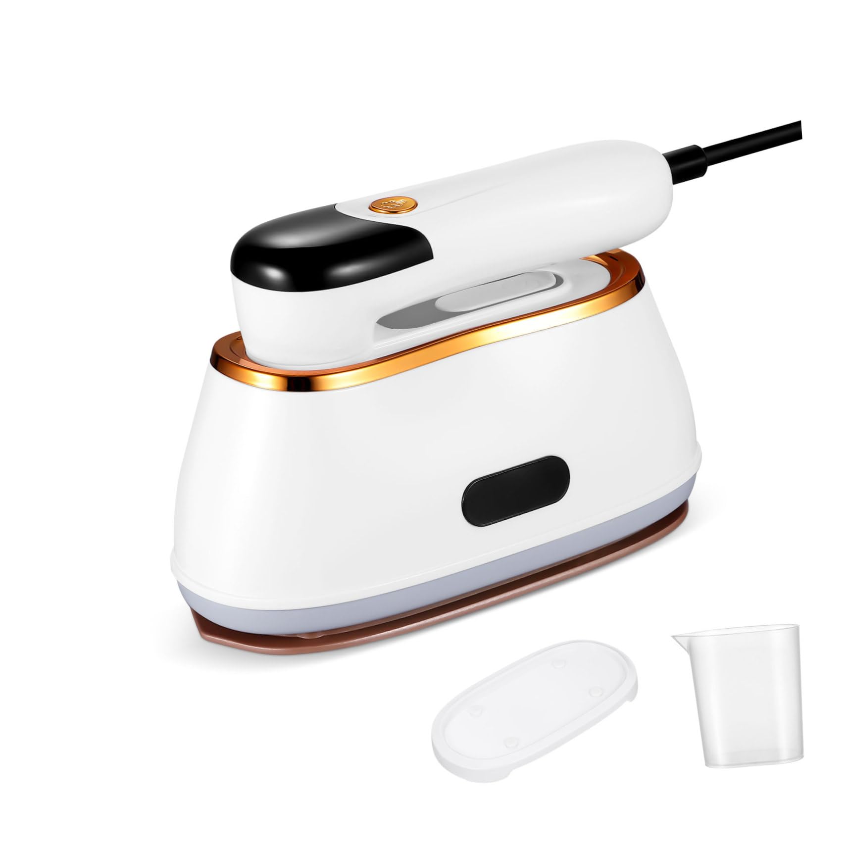 Cabilock Ropa Portátil Mini de Prendas para Viajes Máquina de Planchado de Calentamiento Rápido Fuerte Penetración de Vapor con Enchufe Europeo
