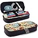Produktbild Nahtloses Vintage-Design Altmodische Retro-Leder-Federmäppchen-Tasche Cute Pen Pencil Case Box