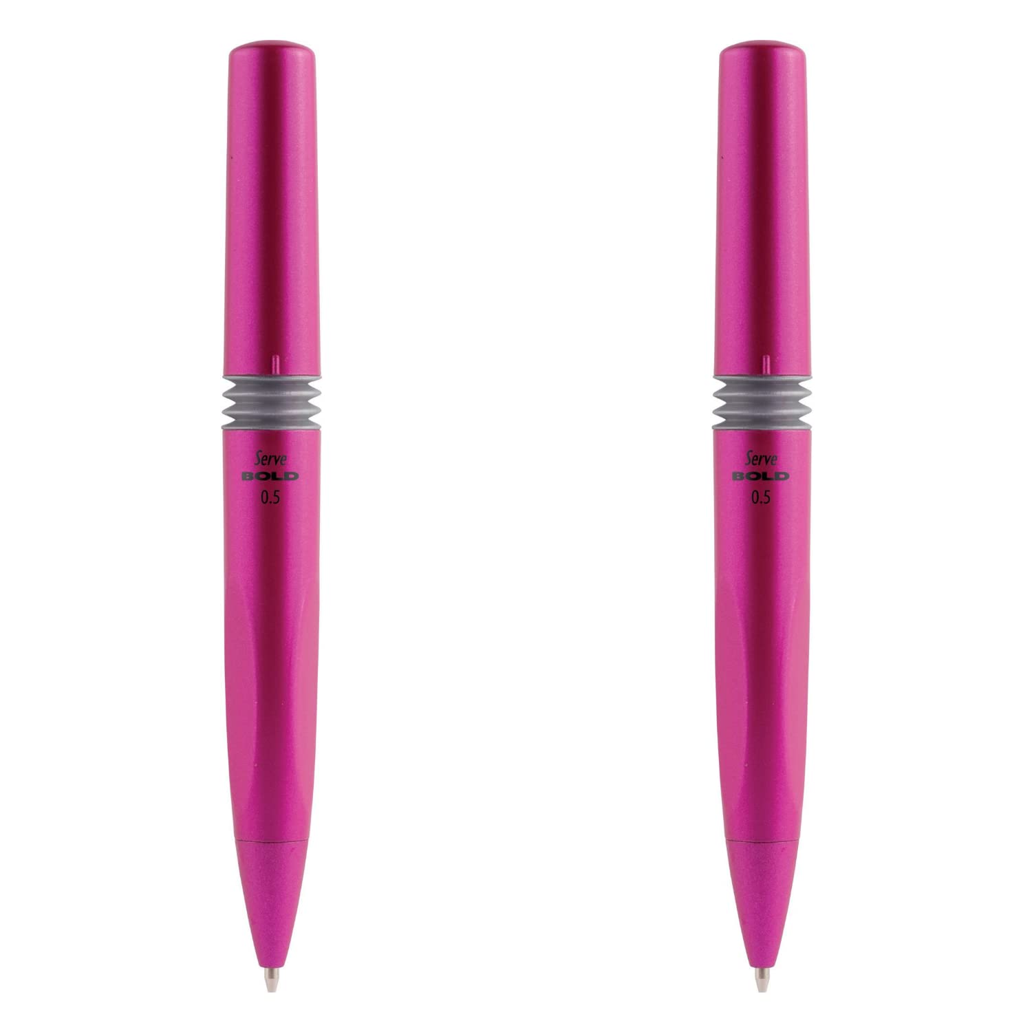 SERVE BOLD MEKANIK KURSUN KALEM 05MM METALIK PEMBE 2LI SET