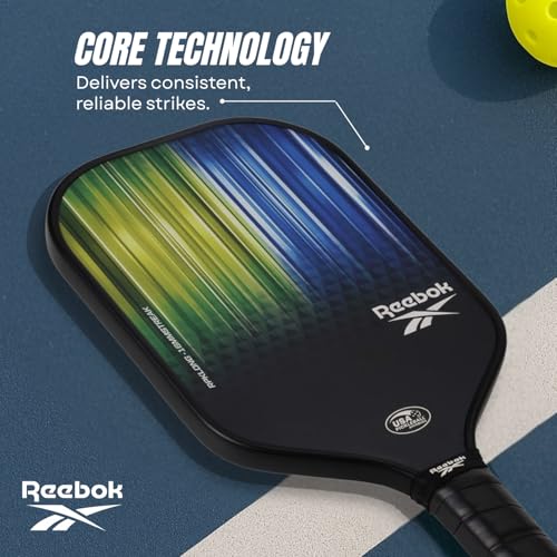 Image of Reebok Pickleball Paddle - Lightweight & Durable Design for All Skill Levels - Engineered for Power, Control & Precision