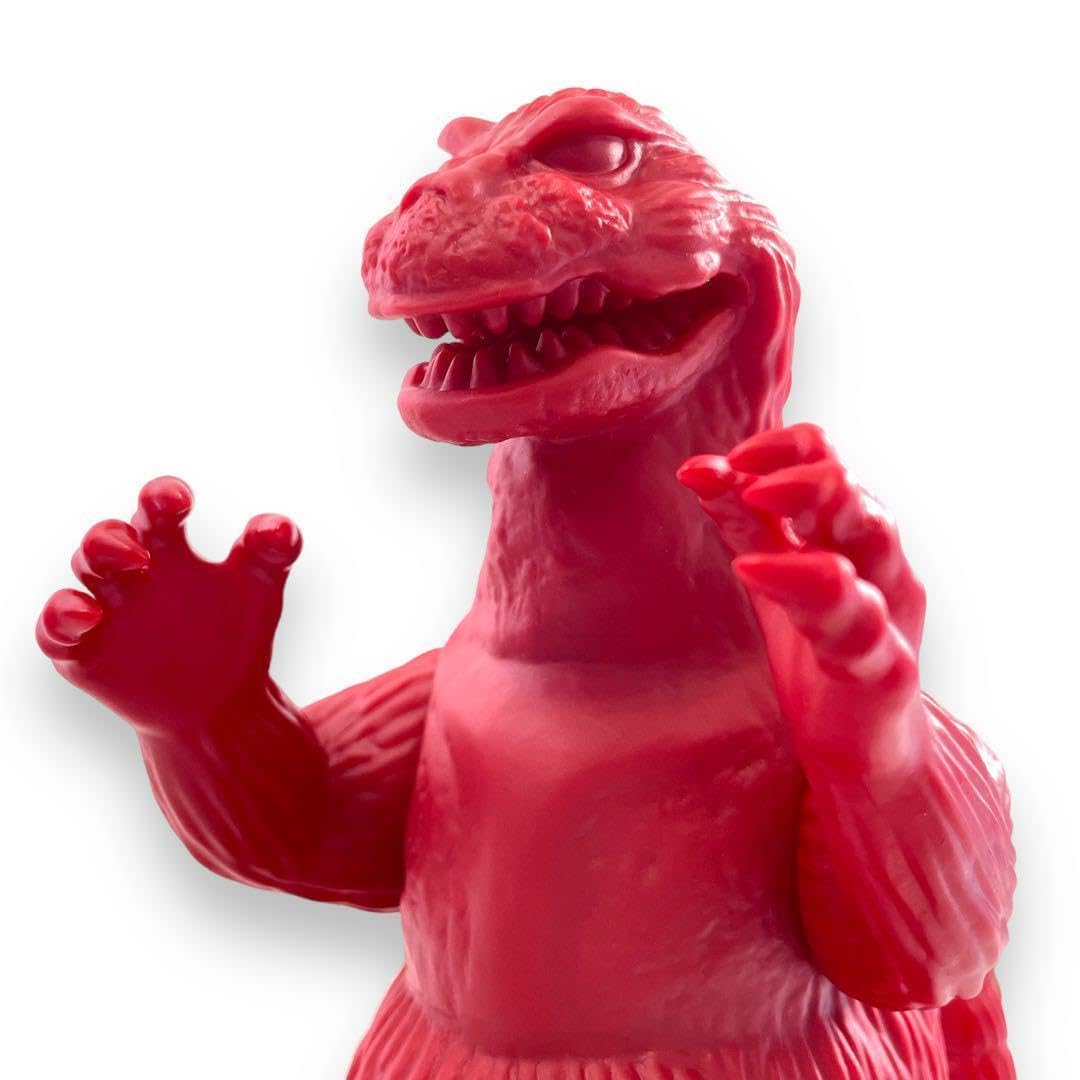 希少 限定 東宝 マーミット 2002 赤 レッドカラー ゴジラ62 ソフビ
