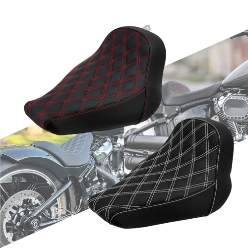 Asiento individual de motocicleta para rutas en Fat Boy y Breakout con cojín confort 3