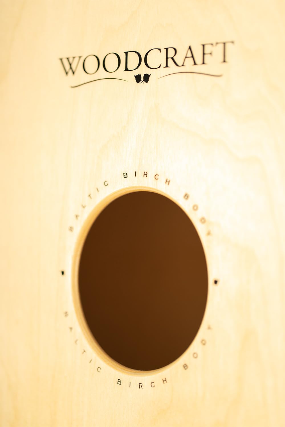 Meinl Percussion Woodcraft Cajon Instrument - Grande Drum Box con Suono Snare e Suono Basso Profondo - Superficie di Suono Espresso Burst (WC100EB)