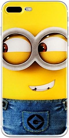 Despicable Me Minions Cartoon Silicone Phone Case Cover (Apple iPhone 7/8 / Apple iPhone 7+/8+ / Samsung Galaxy S8 / Samsung Galaxy S8+) (Style 02. Minion, Apple iPhone 7/8)