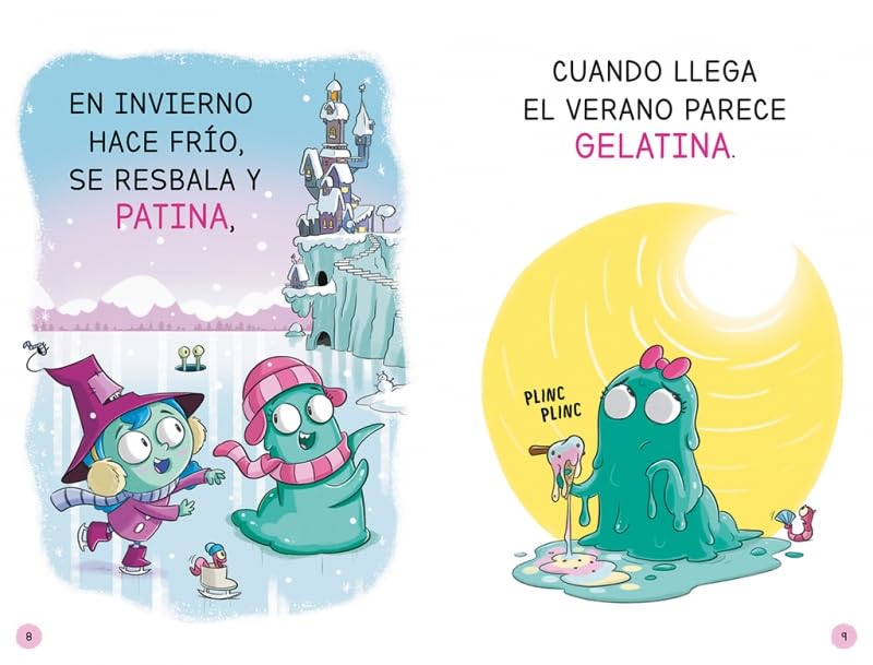 Aprender a leer en la Escuela de Monstruos 10 - Dame helado o me deshago: En letra MAYÚSCULA (libros para niños a partir de 5 años) (Montena, Band 10)