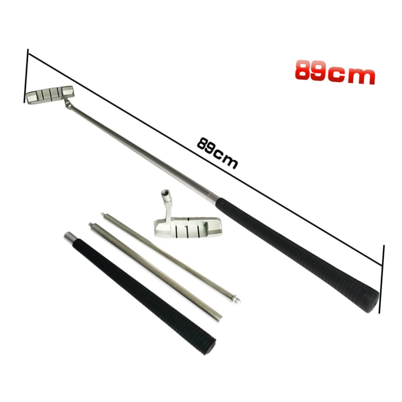 Kisangel Golf Set Outdoor 1 Set Portable Putter Training Tools for Golf Ball Holder Perfect for Indoor