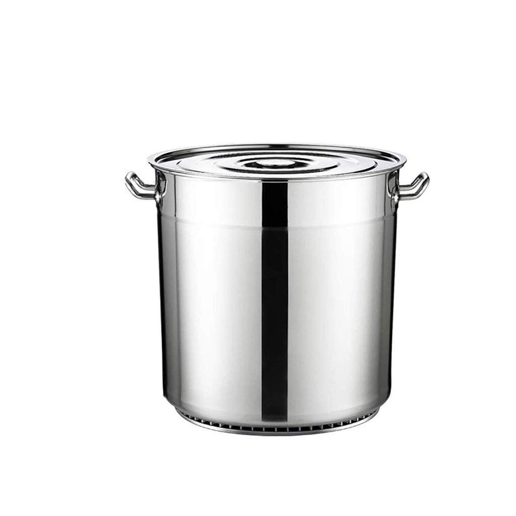 Marmite induction en acier inoxydable durable avec couvercle en verre haut de gamme