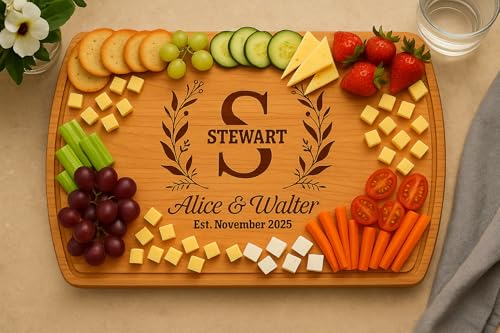Tabla de cortar rectangular personalizada de madera miniatura 2