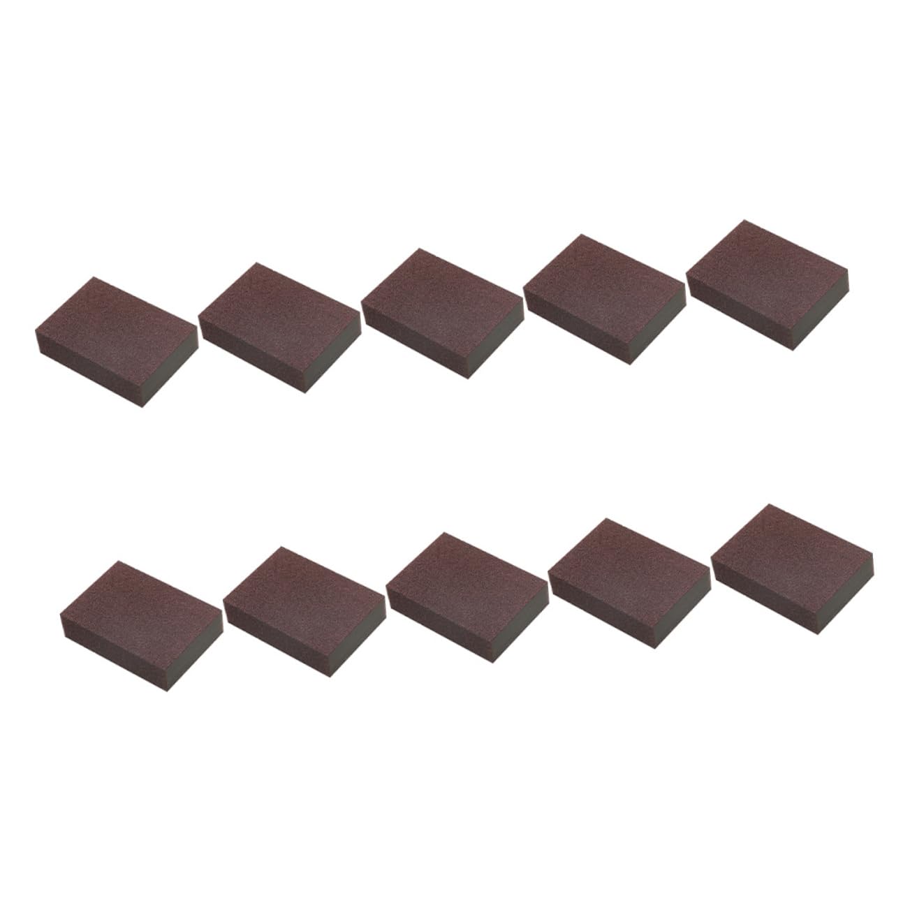TOVINANNA 10pcs Removing Sponges for Kitchen Cleaning Heavy Duty Decontamination Dish Washing Tools Fast Drying and Absorbent Emery Sponges for Pots Sinks and Grime Removal