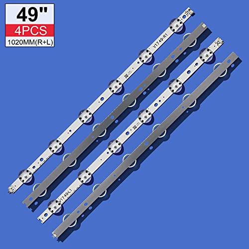 Tira para LIG 49UJ670V con disipación térmica eficiente 6916L-2862A 2863A 2