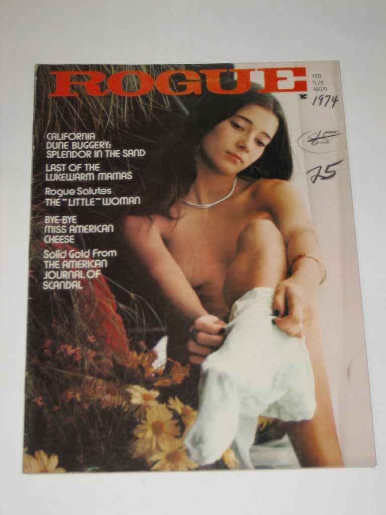 Rogue Adult Magazine February 1974