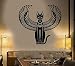 Vinilo adhesivo para pared calcomanía decoración del dormitorio Antiguo Egipto gato diosa egipcia pegatina de pared Mural A4 45x42 cm
