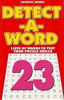 Detect a Word - Lists of Words To Test Your Puzzle Skills 1561447935 Book Cover