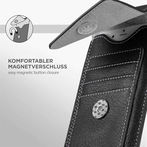 Pochette Google Pixel 9a avec compartiment cartes et fermeture aimant - 2