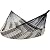 Sunnydaze Handwoven XXL Thick Cord Mayan Family Hammock for Outside - 625-Pound Capacity - Black/Natural