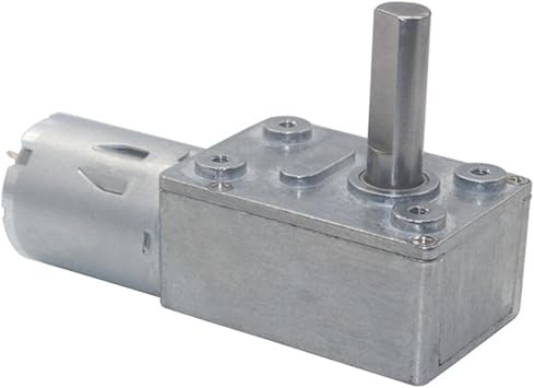 Amazon.com: 6v Slow Rotating Motor, JGY370, 90 Degree Gearbox ...