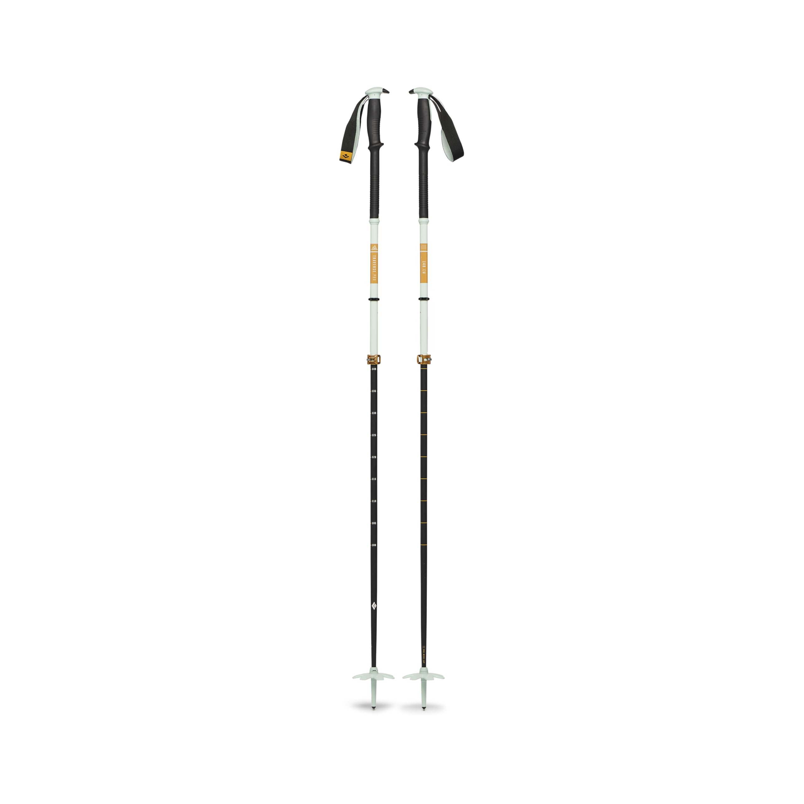 2-Piece Backcountry Poles - Black Diamond Traverse Pro Ski Poles - 140cm