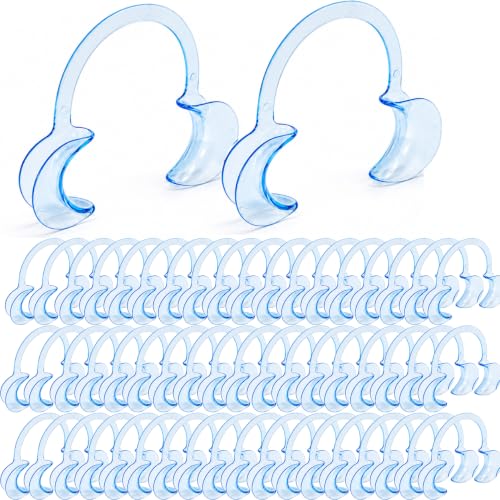 Image of 100 Pack M Size Dental Cheek Retractor C Shape Mouth Opener