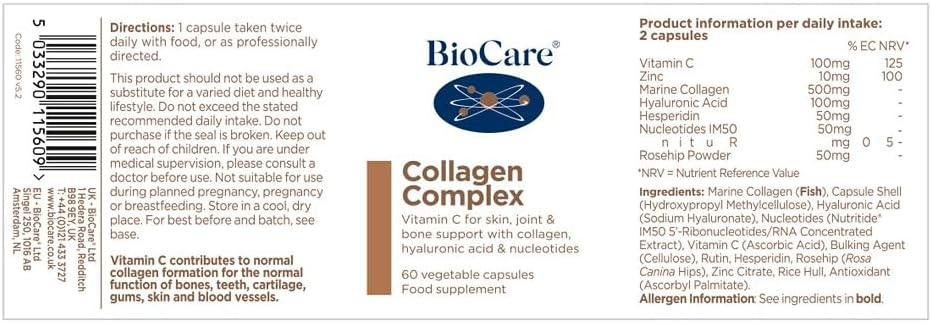 BIOCARE Collagen Complex, 60 CT