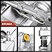 A-Premium Disc Brake Caliper Assembly with Bracket Compatible with Select Buick, Chevy, GMC, Isuzu, Olds & Saab Models - Rainier, SSR, Trailblazer, Envoy, Ascender, Bravada, 9-7x - Front Side
