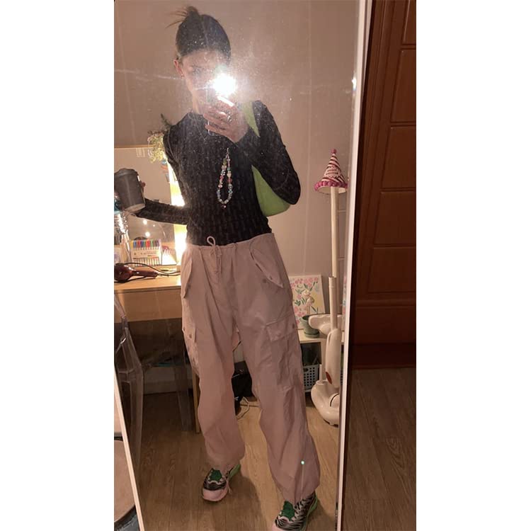 Grunge Baggy Pant Y2K Hip Hop Cargo Pants with Pockets Goth Punk Fairycore Clothing Vintage Alternative Streetwear3