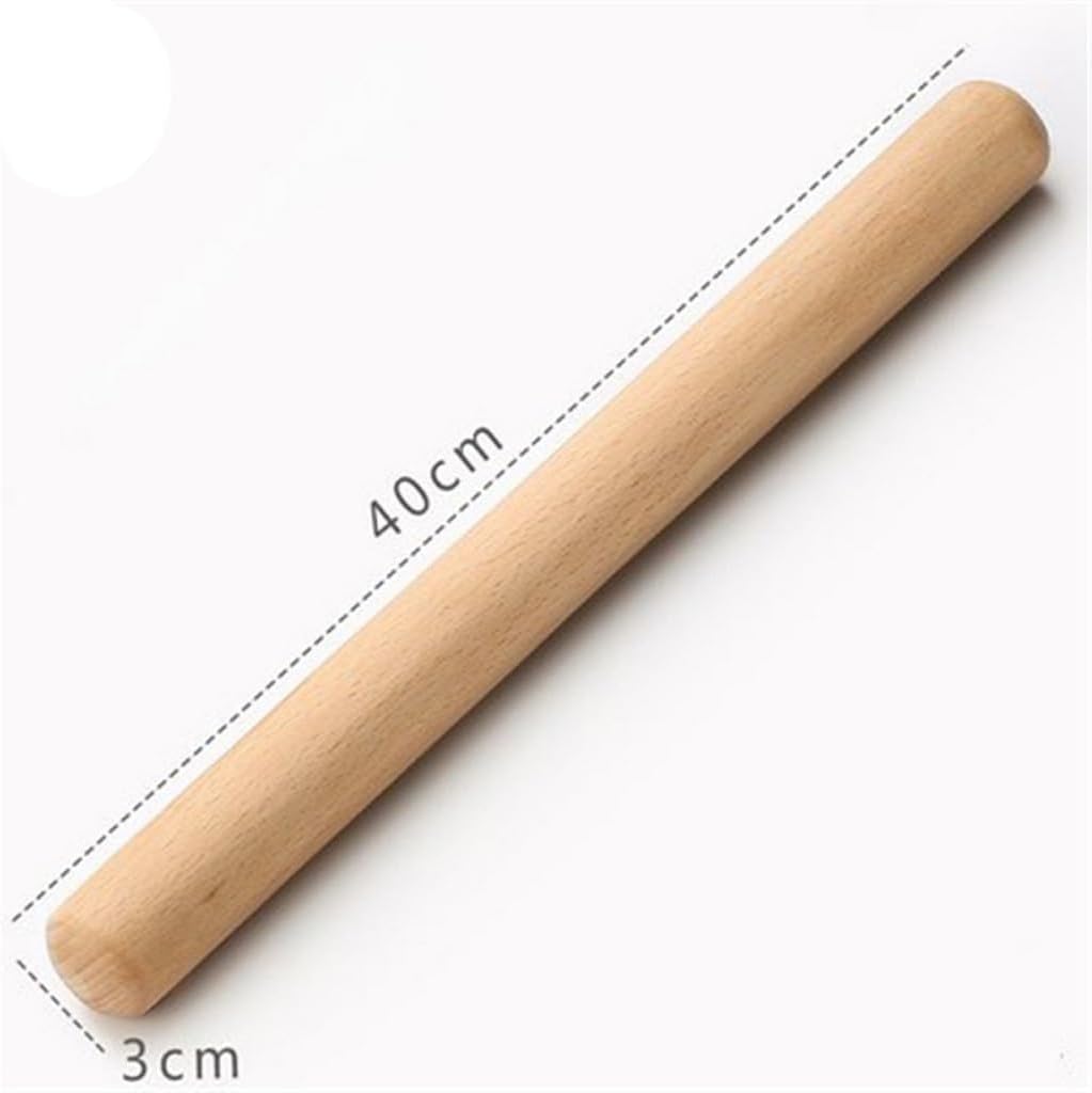 Kitchen Wooden Rolling Pin Cooking Baking Tools Accessories Crafts Fondant Cake Decoration Dough Roller