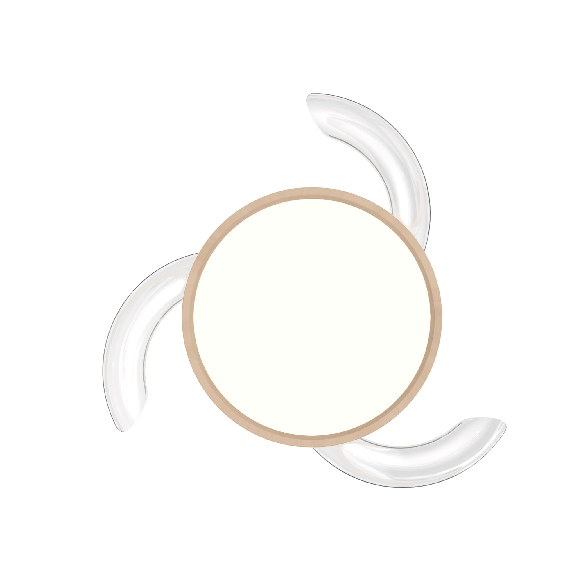 Ventilador de Techo LED Premium - Acabado Madera Elegante - Motor DC Silencioso 24V - 6 Velocidades - Luz LED 3240LM - Mando a Distancia - Estilo Rústico Moderno - 50 cm diámetro