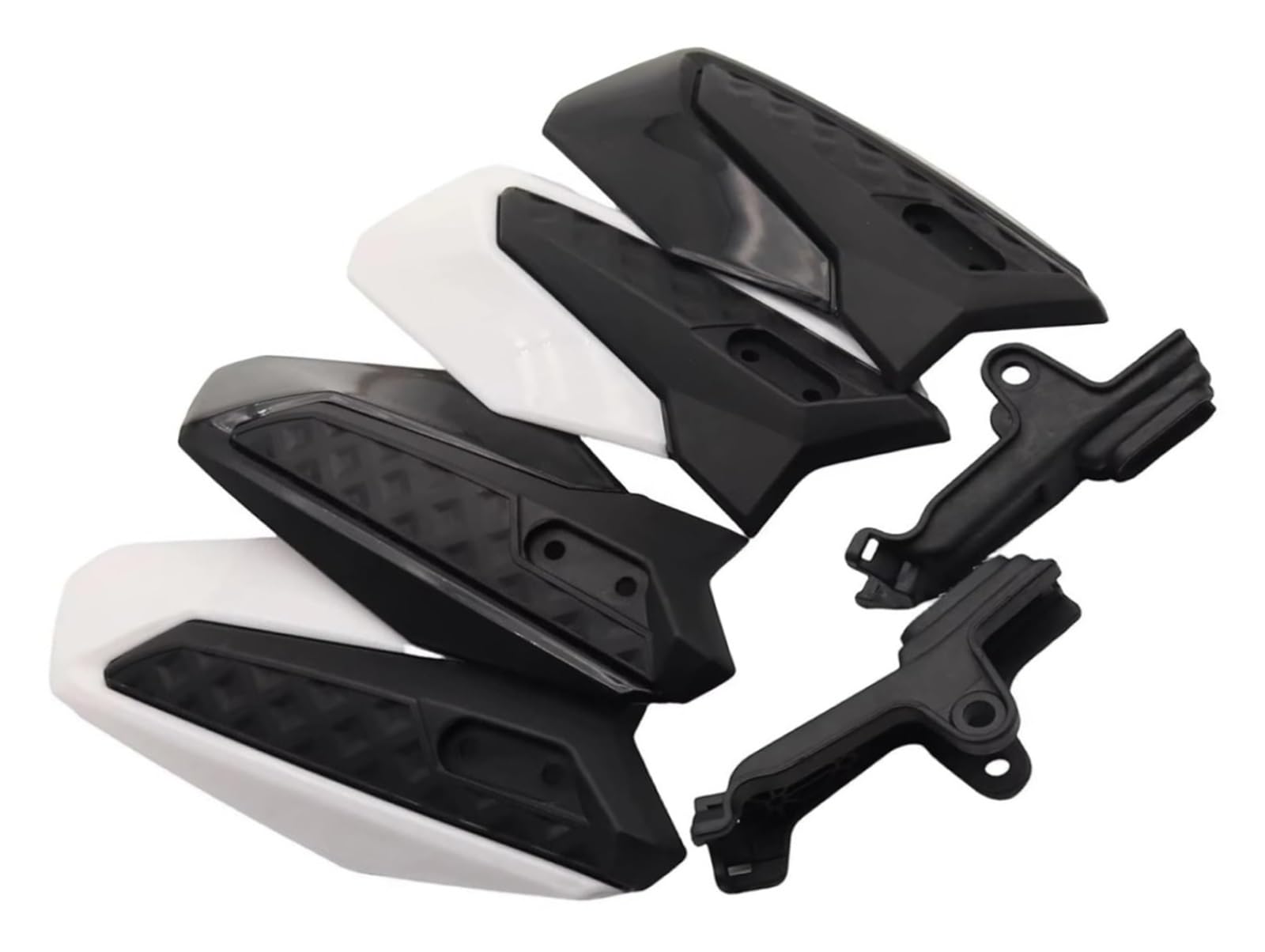 Paramano for moto for SURRON for Ultra for Bee, protezione for mano sinistra e destra, protezione for manubrio freno parabrezza for bici elettrica(Black)