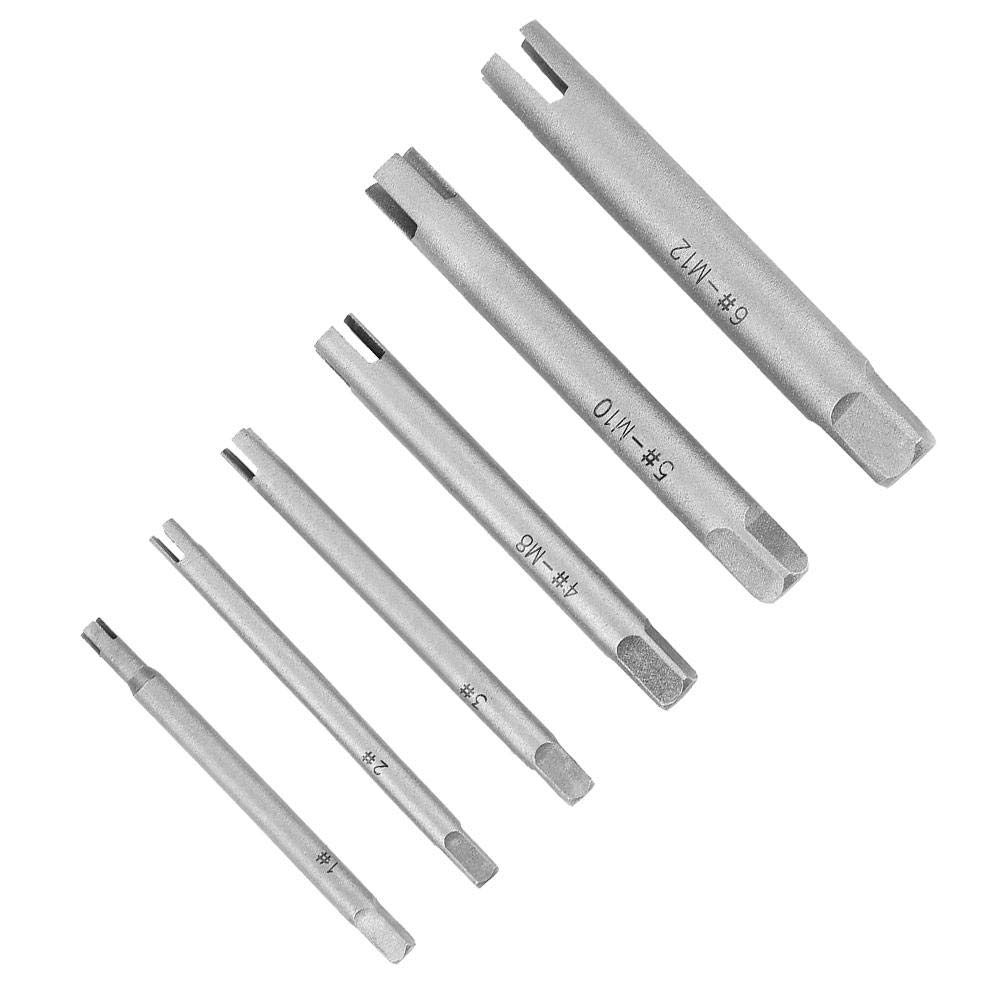 Set di estrattori per Viti, Testa in Acciaio per Viti spanate, Maschi Resistenti per Una Facile rimozione delle Viti danneggiate
