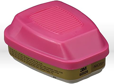 3M 60926 Multi Gas, Vapor Cartridge, Filter, P100 2 Pack