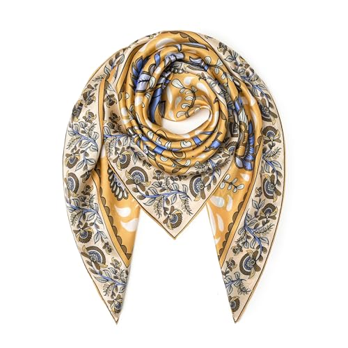 100% Mulberry Silk Scarf 43