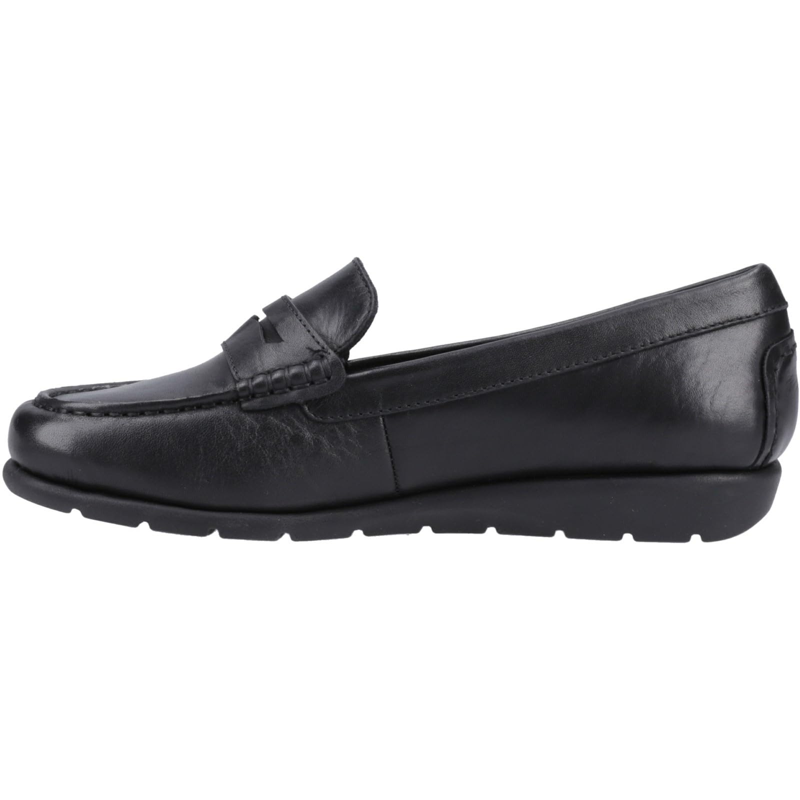 Hush Puppies Women's Shelby Loafer, Black, 7 UK