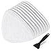 ABClife 8 Recambios de Mopas Lavables Compatible para Aspiradora Vileda Steam Power Pad, Fundas Microfibra De Recambio Steam Mop Pads Para Vileda 100 Hot Spray Mop, Blanco, 1Pala de Limpieza