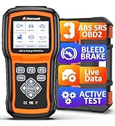 FOXWELL NT630 Plus OBD2 Scanner Diagnostic Tool, ABS Scan Tool Bleeding Brake SRS Scanner Car Cod...