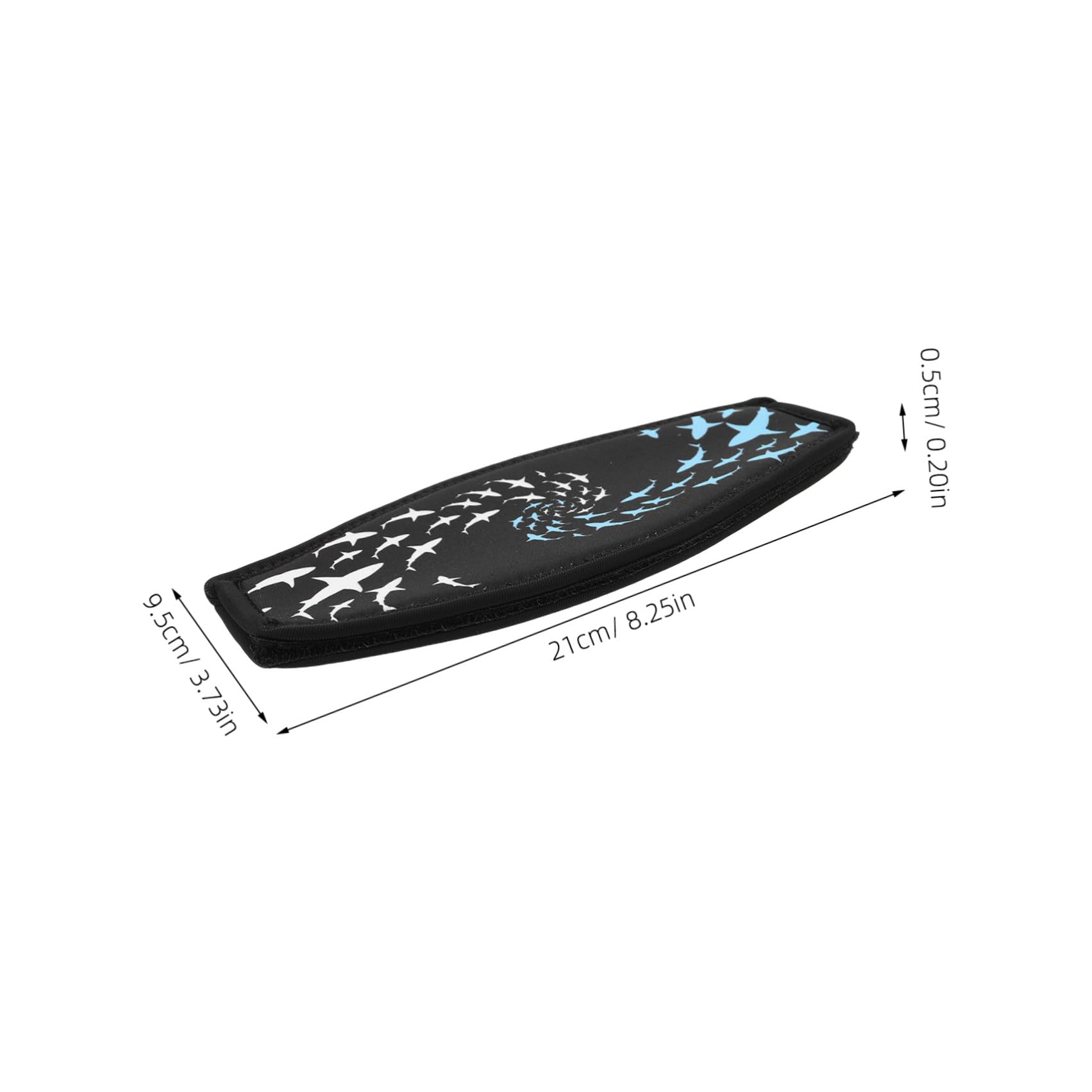 Healeved 2 Pezzi Copri Cinturino Compatibile per in Neoprene Doppio Strato Fascia per Chioma Anti-groviglio Maschera da Snorkeling per Immersioni Subacquee e Sport Acquatici per Adulti Uomo