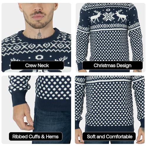 Pull-over de invierno suave para hombre que evita el frío sin picar 3
