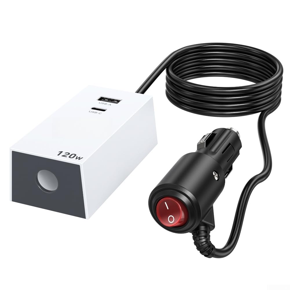 Caricatore da auto 3 in 1 120 W con uscita 36 V per Starlink 3 in 1