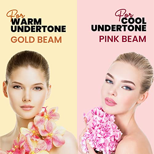 MARS Illuminati Base Dewy Primer with Highlighter | Glowy Dewy Primer for Face Makeup | Natural Finish (45ml) (PINK) - Image 6