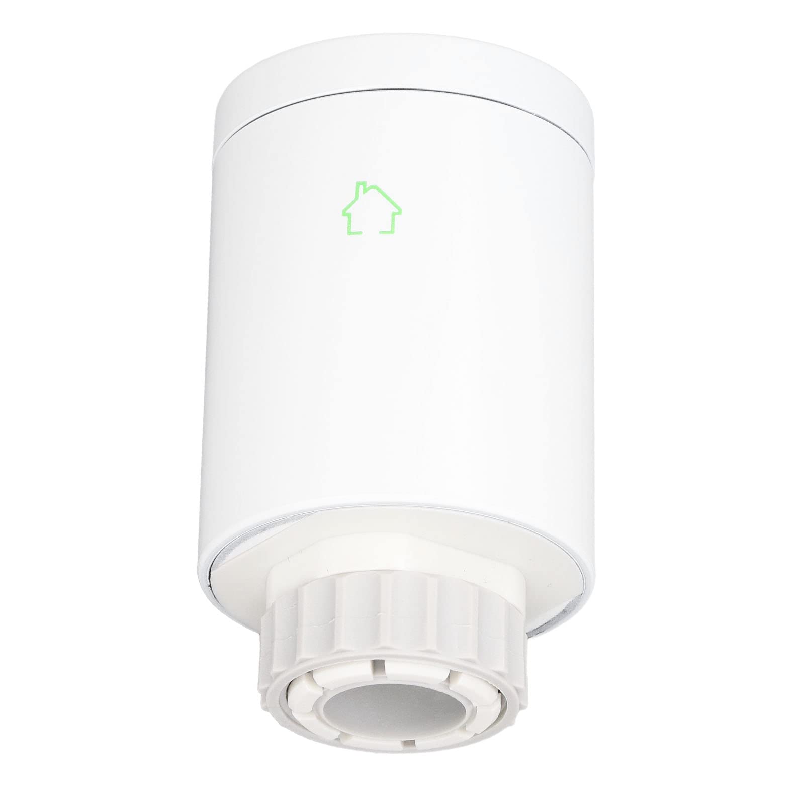 FTVOGUE Inteligentny Termostatyczny Zawór Grzejnikowy Ognioodporny Komputer PC Inteligentny Termostat Grzejnikowy WiFi App Control Od 41 do 95°F Programowanie Tygodniowe do Ogrzewania w Domowym Biurze