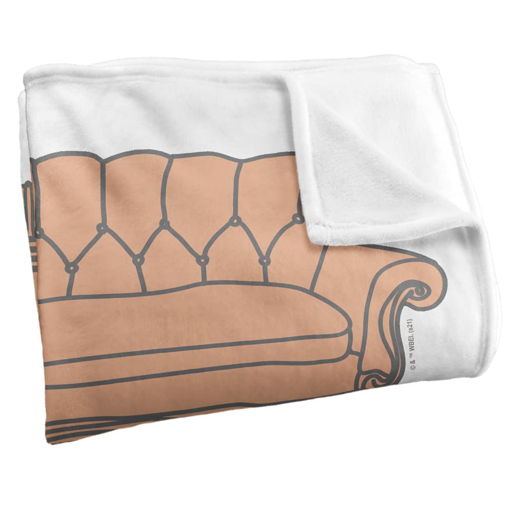 Friends Silky Touch Kuscheldecke, superweich, 152 x 127 cm