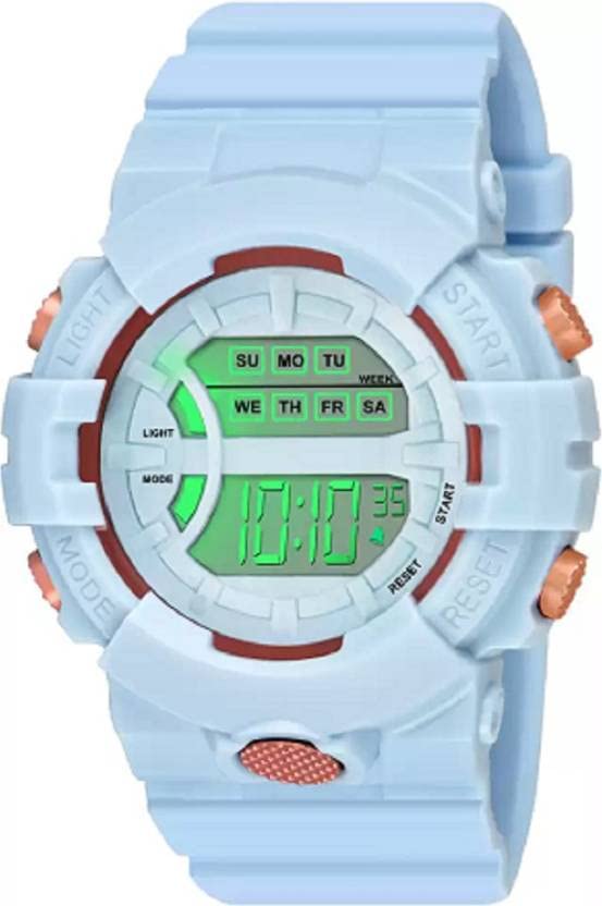 Bizolo Digital Sky Blue Smart Watch for Kids | Digital Watch for Boys and Kids Bizolo Digital Sky Blue Smart Watch for Kids | Digital Watch for Boys and Kids