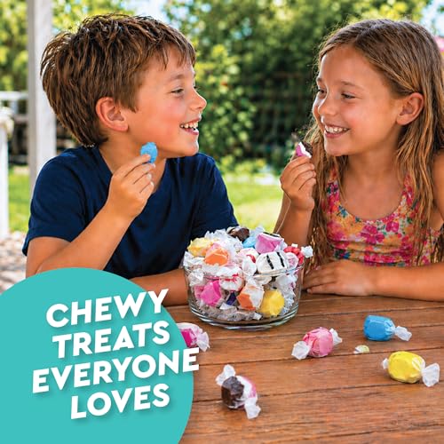 Assorted Salt Water Taffy, 2 Pound Bag, Individually Wrapped, Bulk Candy — view 6