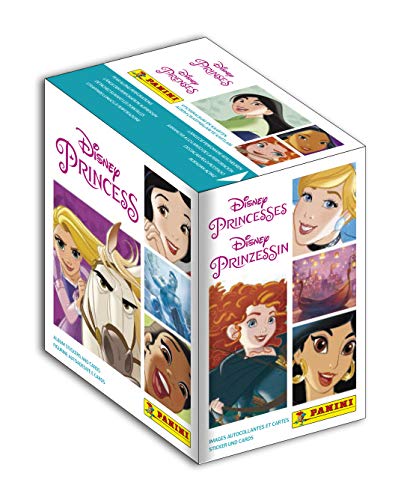 Panini France SA-50 Pochettes Soit 280 Stickers + 50 Cartes Disney Coeur de Princesses, 2515-004