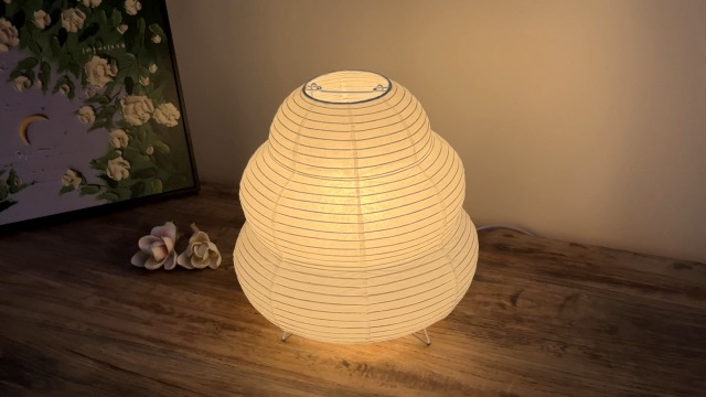 Lamp - Nachtlampje - Tafellamp slaapkamer - de kaart van Kirgistan gat
